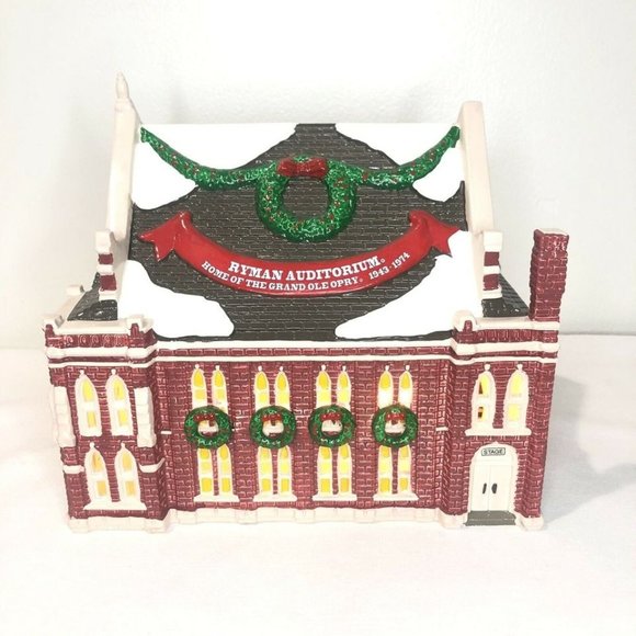 Dept 56 Snow Village - Ryman Auditorium / Grand Ole Opry - Picture 3 of 5